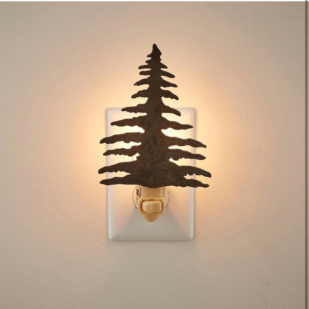 New. Northwoods Tree Night Light.